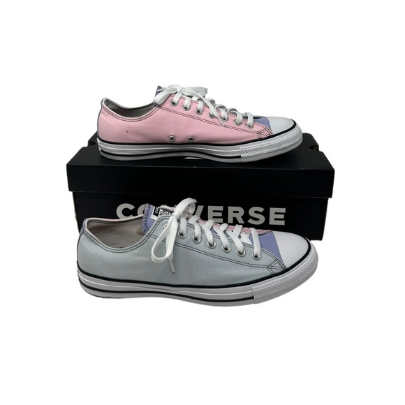 Converse Ctas Low Top Sneakers Men's Size Skate Pink Blue Canvas 02175C-WBPBV - Picture 3 of 10